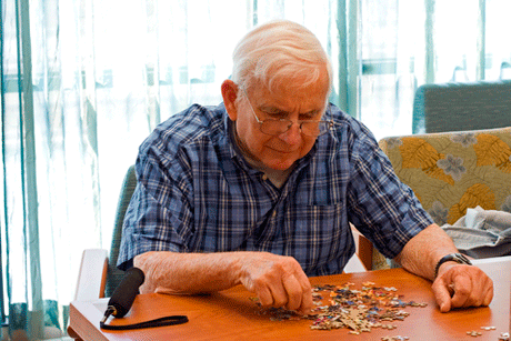 Man Working Puzzle